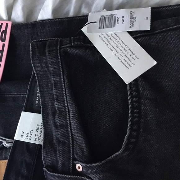 NWT Denim Forum The Patti Mid Rise Straight Jean - Size 31 - Picture 4 of 5